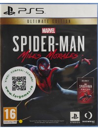 Spider man Miles Morales Ultimate Edition PS5 joc second-hand (cod valabil)
