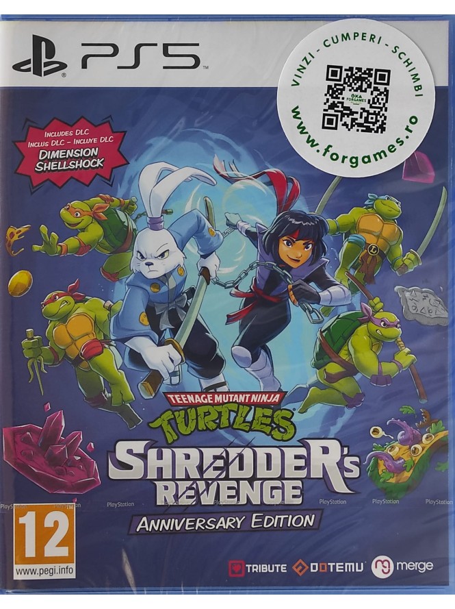Tmnt Shredders Revenge Anniversary Edition PS5 joc SIGILAT Tmnt Shredders Revenge Anniversary Edition PS5 joc SIGILAT