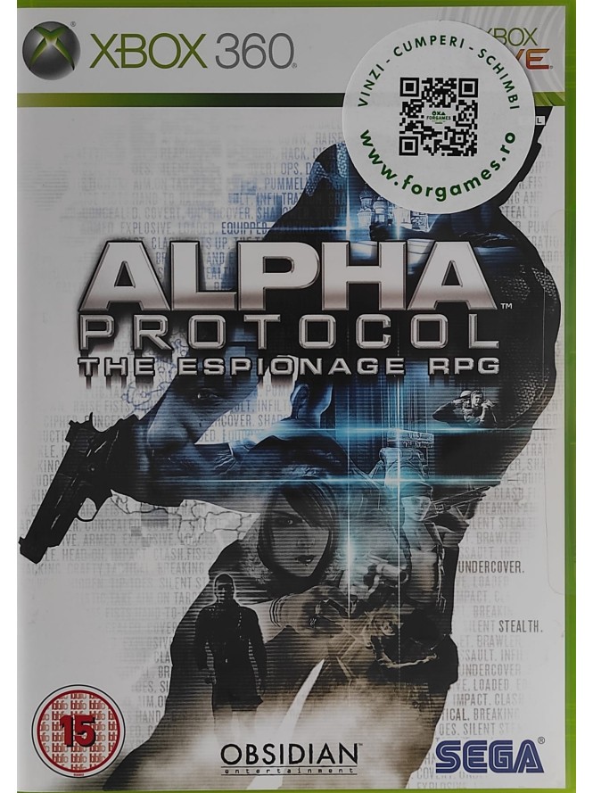 Alpha Protocol Xbox 360 joc second-hand Alpha Protocol Xbox 360 joc second-hand
