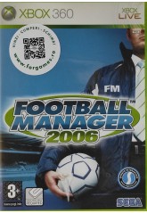 Football Manager 2006 Xbox 360 joc second-hand