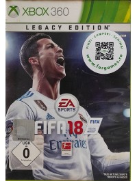 FIFA 18 Legacy Edition Xbox 360 second-hand