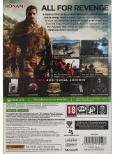 Metal Gear Solid V The Phantom Pain Xbox 360 second-hand