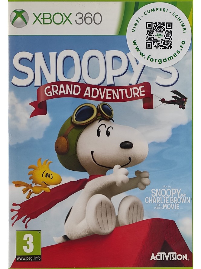 Snoopy's Grand Adventure Xbox 360 joc second-hand
