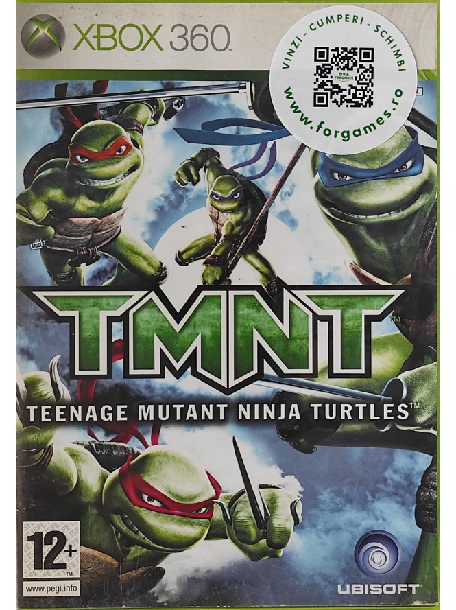 Teenage Mutant Ninja Turtles TMNT  Xbox 360 joc second-hand