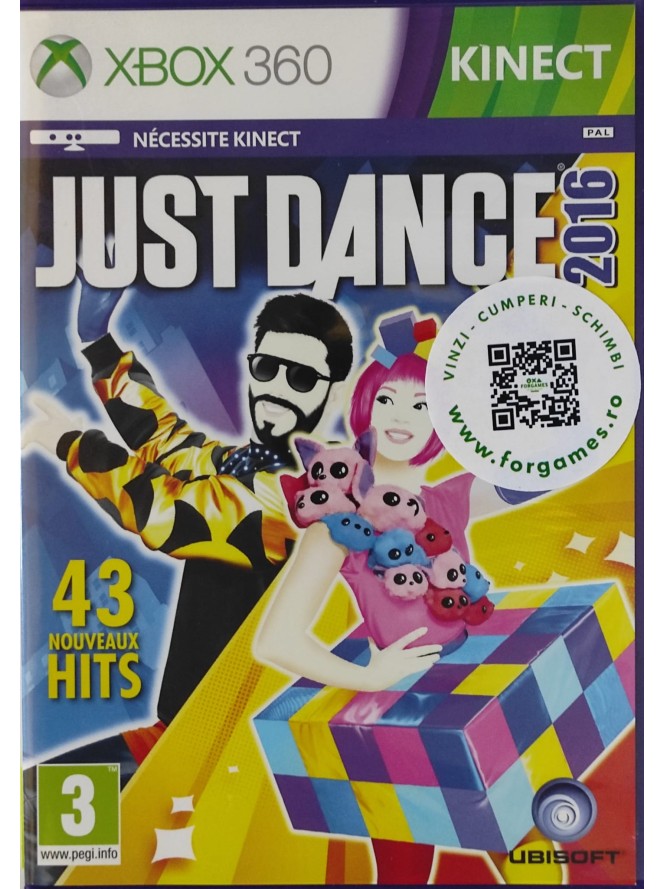 Just Dance 2016 Kinect Xbox 360 joc second-hand Just Dance 2016 Kinect Xbox 360 joc second-hand