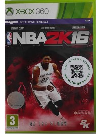 NBA 2K16 Xbox 360 second-hand