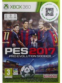 Pro Evolution Soccer PES 2017 Xbox 360 second-hand