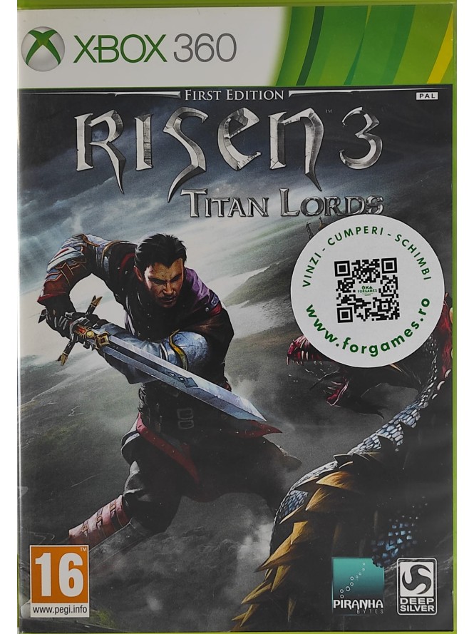 Risen 3 Titan Lords Xbox 360 second-hand Risen 3 Titan Lords Xbox 360 second-hand