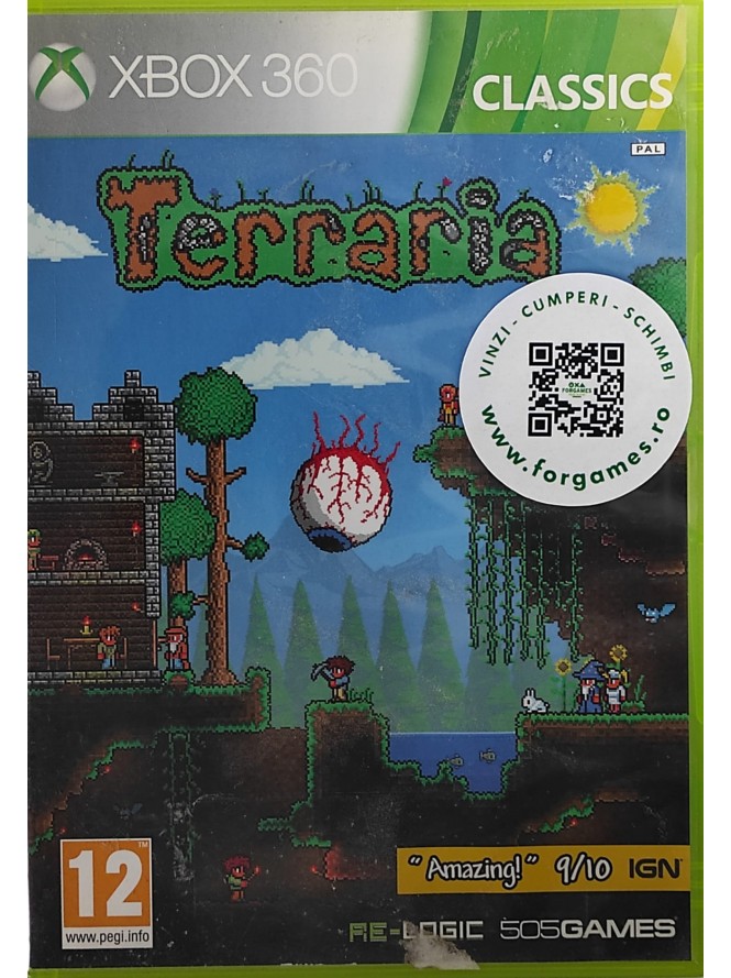 Terraria Xbox 360 joc second-hand