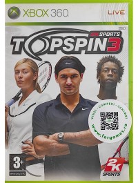 Top Spin 3 Xbox 360 second-hand