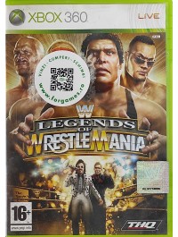WWE Legends of Wrestlemania Xbox 360 second-hand