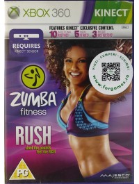 Zumba Fitness Rush Kinect Xbox 360 second-hand