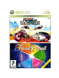 Burnout Paradise The Ultimate Box & Trivial Pursuit Double Pack Game XBOX 360