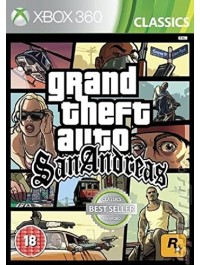Grand Theft Auto GTA San Andreas Xbox 360 / Xbox One second-hand fara coperta