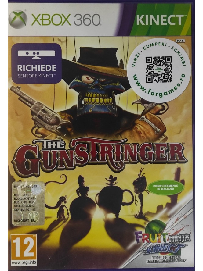Gunstringer Kinect Xbox 360 joc second-hand Gunstringer Kinect Xbox 360 joc second-hand