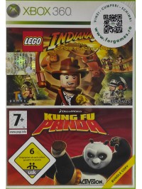 Lego Indiana Jones / Kung Fu Panda Xbox 360 joc second-hand