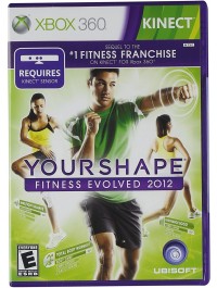 Your Shape Fitness Evolved 2012 Xbox 360 Kinect second-hand
