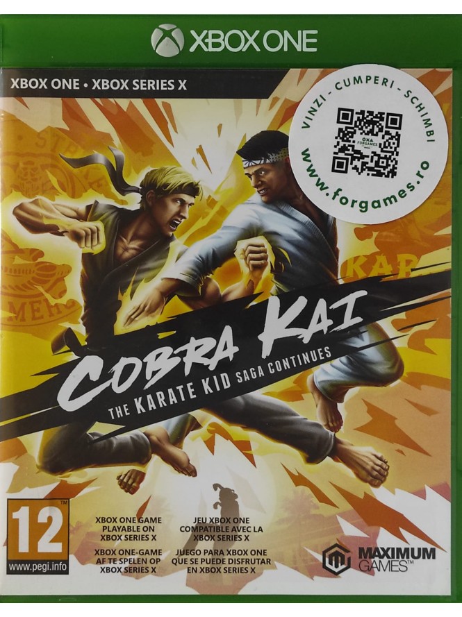 Cobra Kai The Karate Kid Saga Xbox One / Xbox Series X joc second-hand Cobra Kai The Karate Kid Saga Xbox One / Xbox Series X joc second-hand