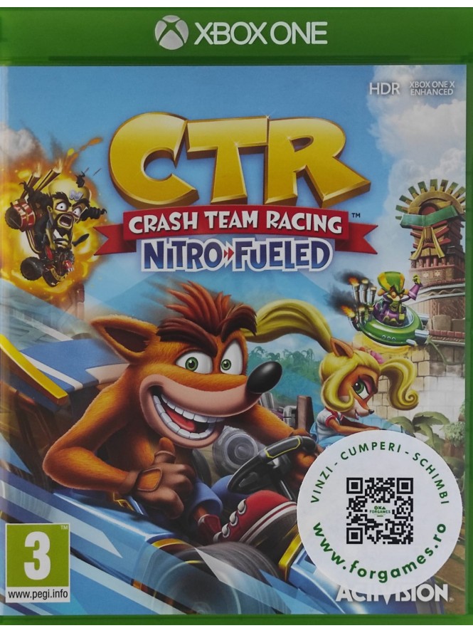 Crash Team Racing Nitro Fueled Xbox One joc second-hand Crash Team Racing Nitro Fueled Xbox One joc second-hand