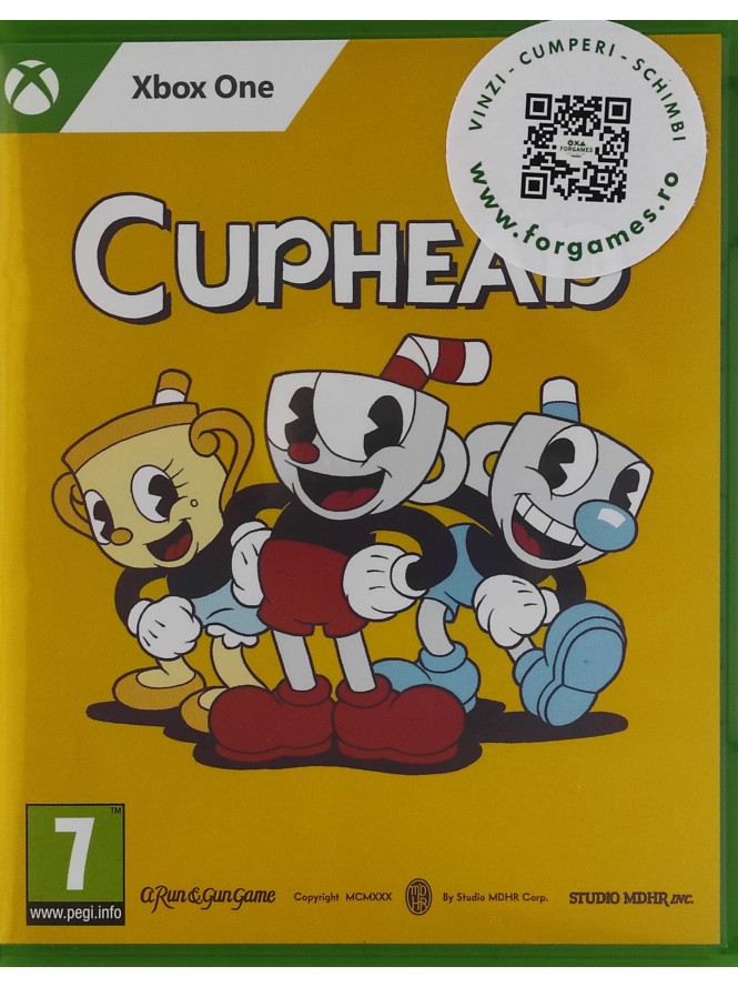 Cuphead Xbox One joc second-hand Cuphead Xbox One joc second-hand