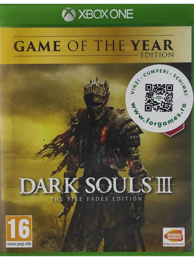 Dark Souls III Game of the Year Xbox One joc second-hand Dark Souls III Game of the Year Xbox One joc second-hand